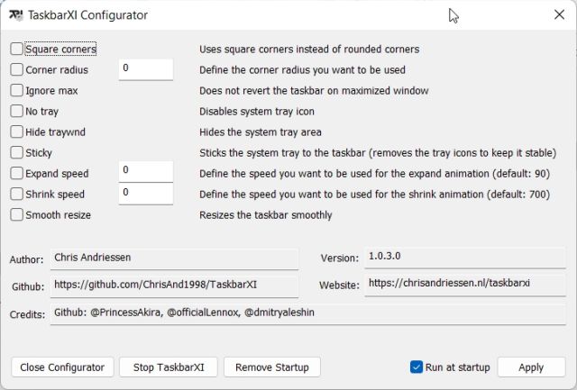టాస్క్బార్XI